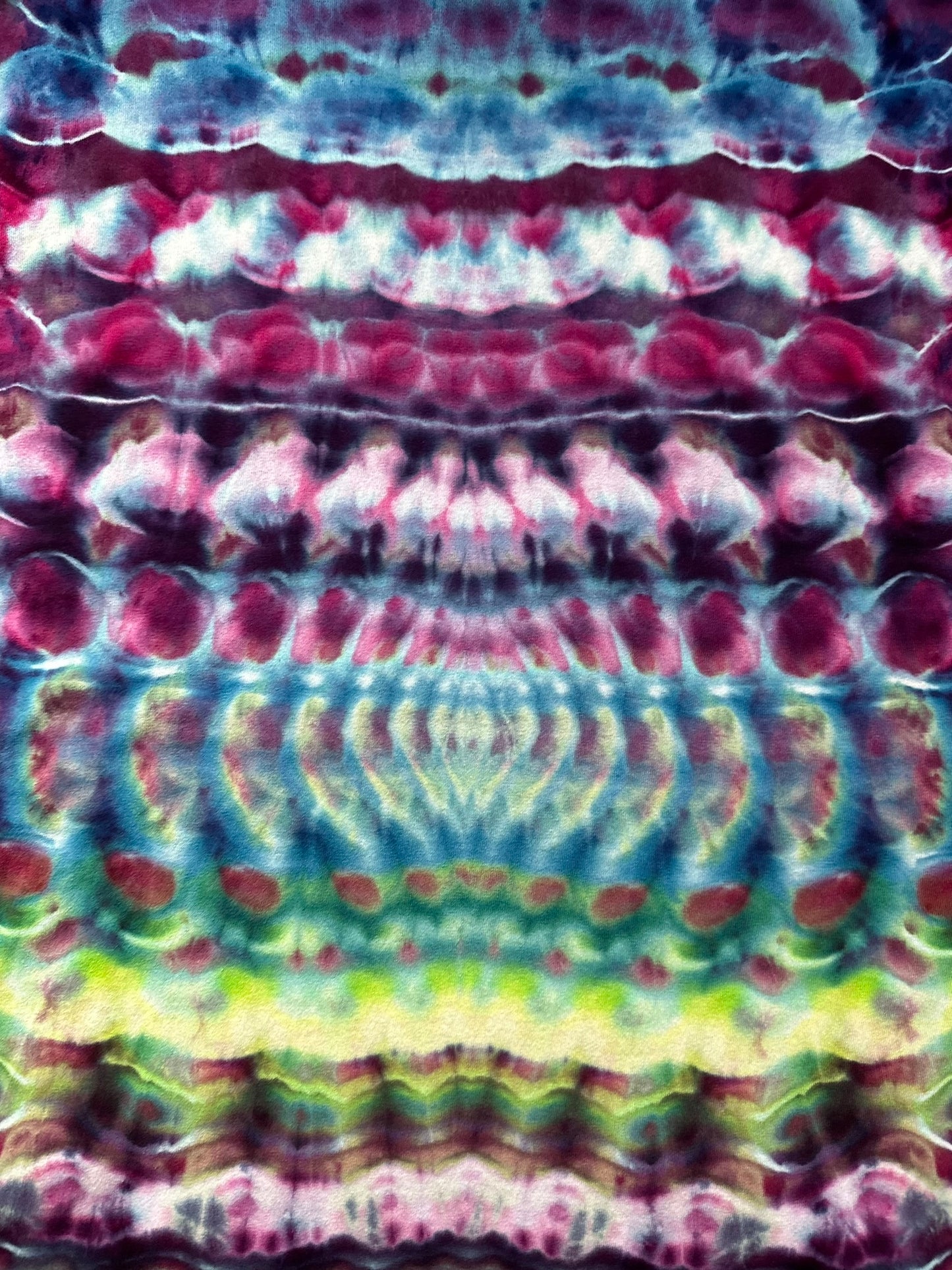 Adult 2Xl- Handcrafted Ice-Dyed T-Shirt
