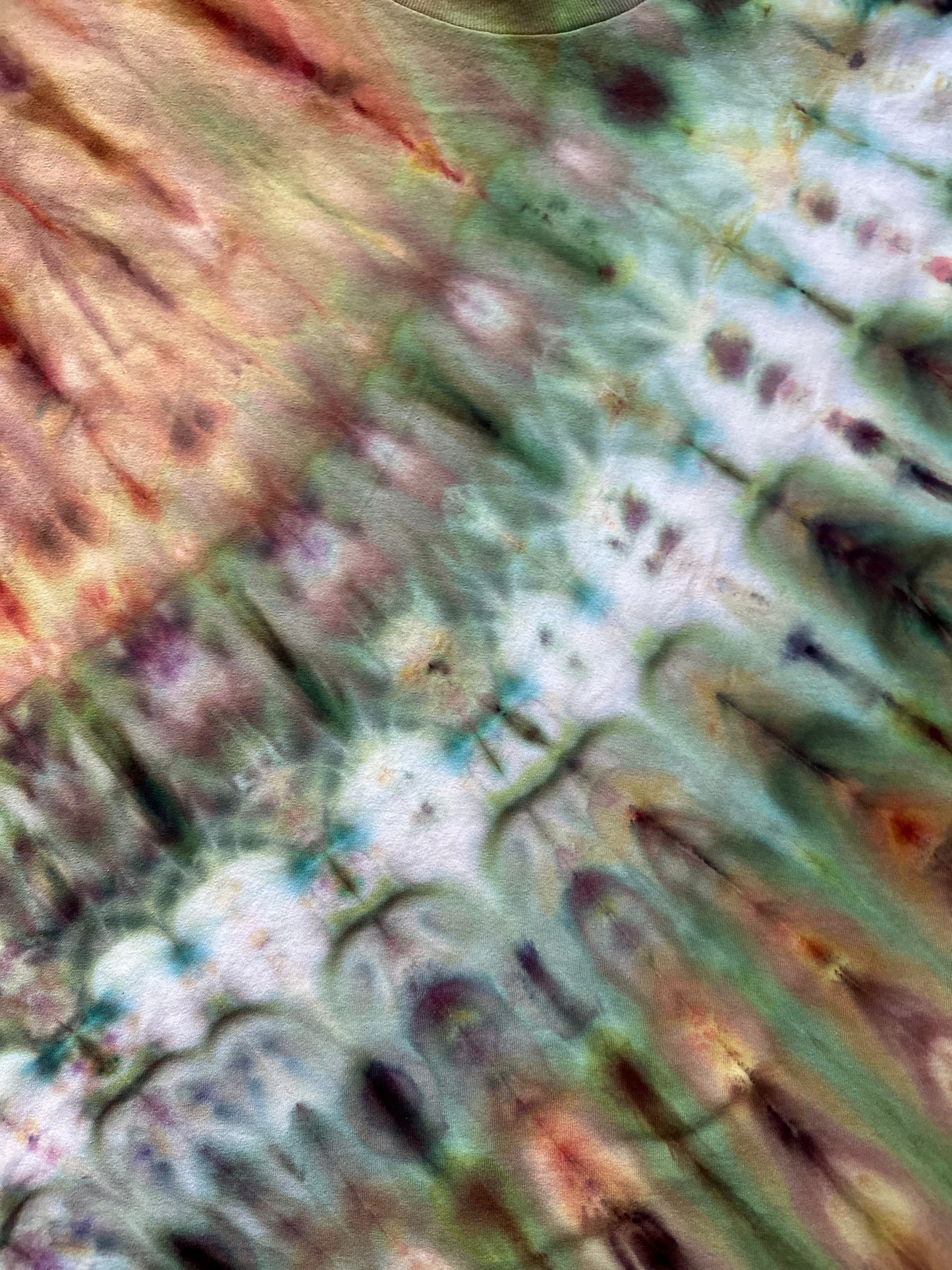 Adult 2Xl- Handcrafted Ice-Dyed T-Shirt