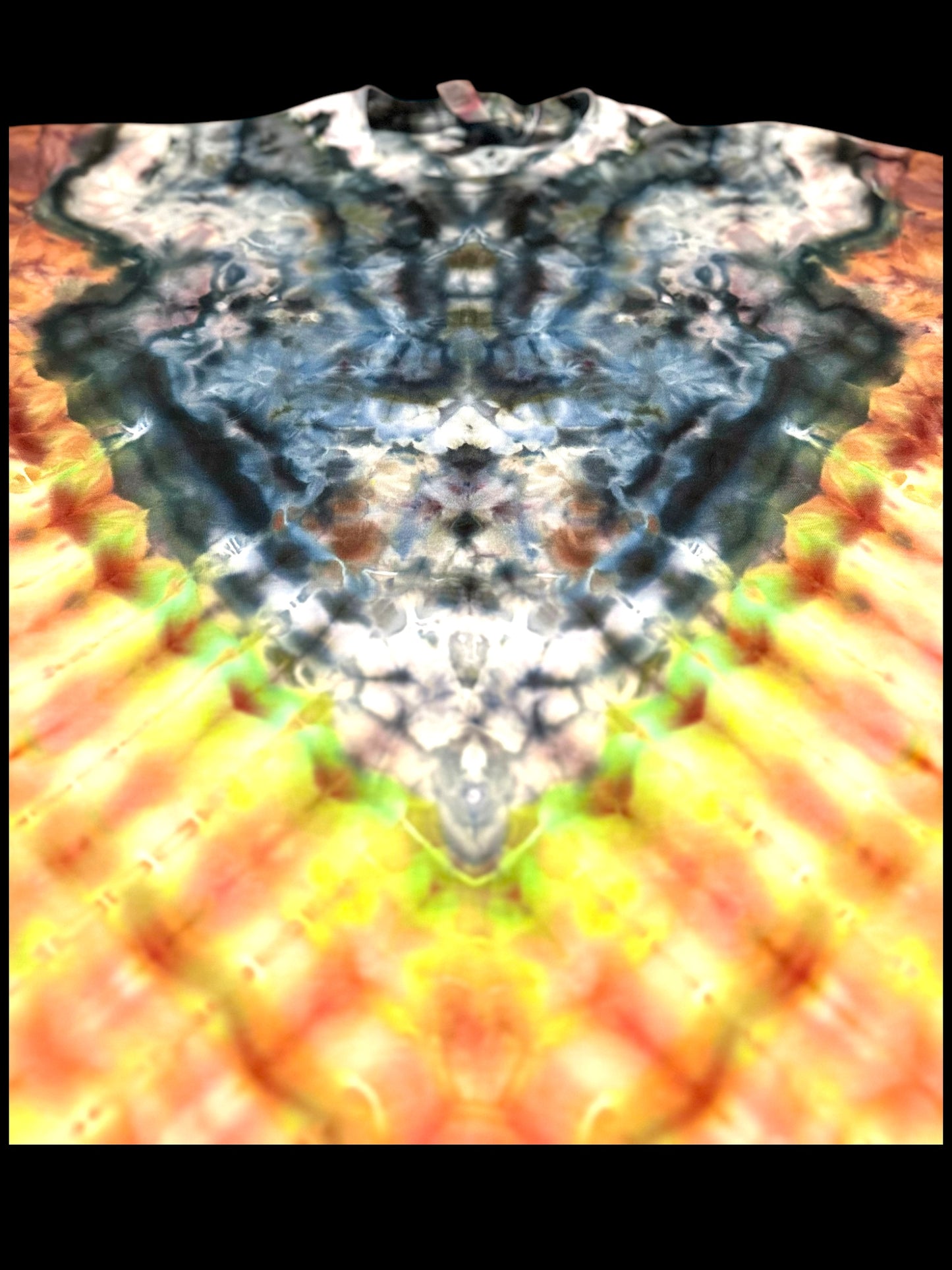 Adult 2Xl- Handcrafted Ice-Dyed T-Shirt