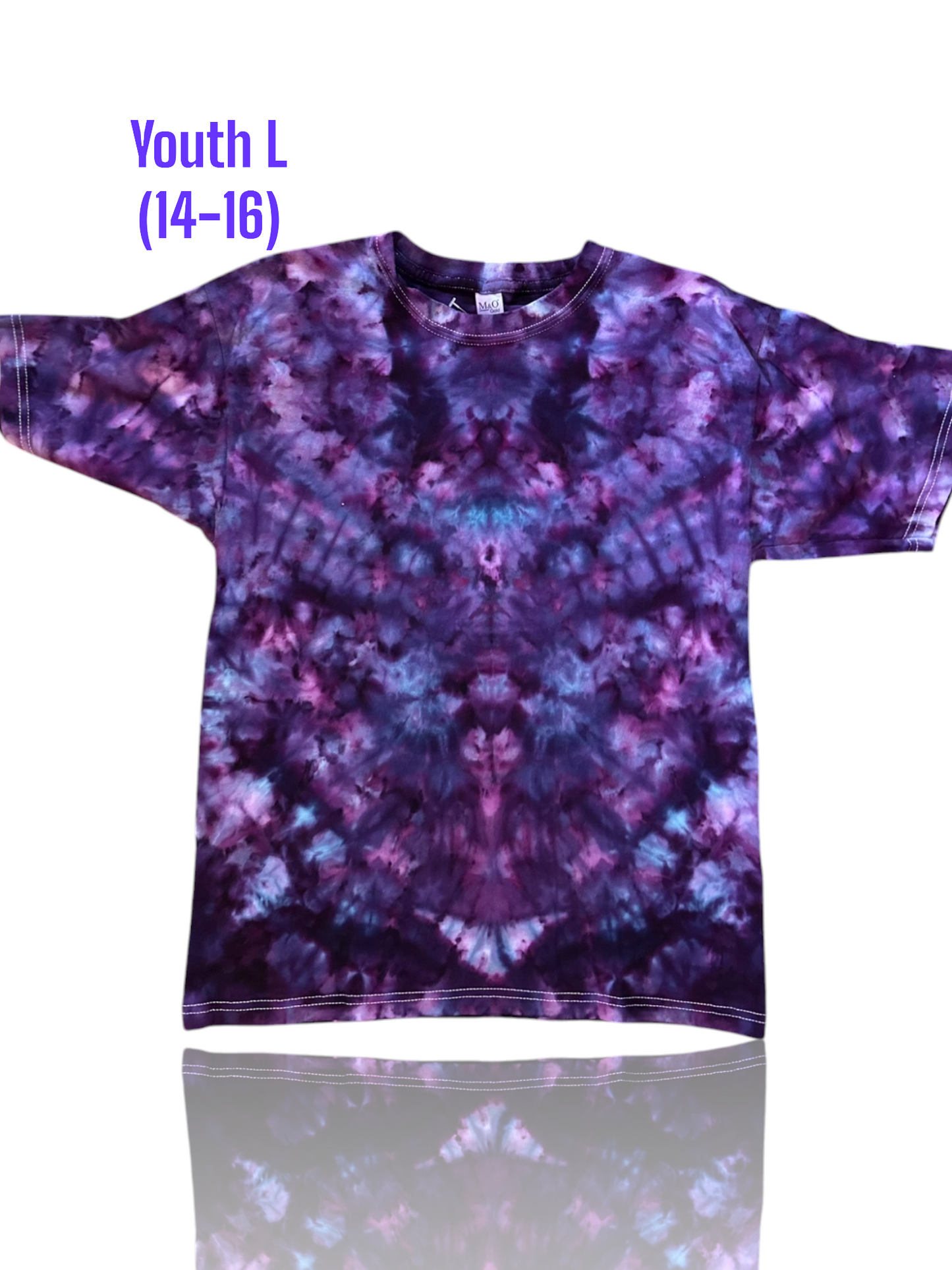 Youth Size Large Handcrafted Ice Dye