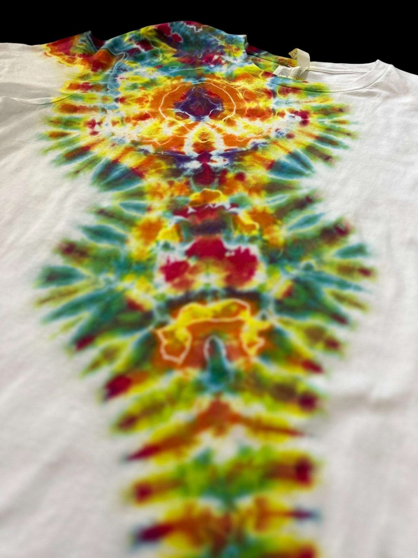 Adult Large - Handcrafted Liquid Dyed Psychedelic Design