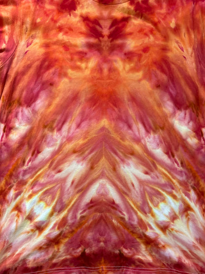 Adult 2Xl- Handcrafted Ice-Dyed T-Shirt