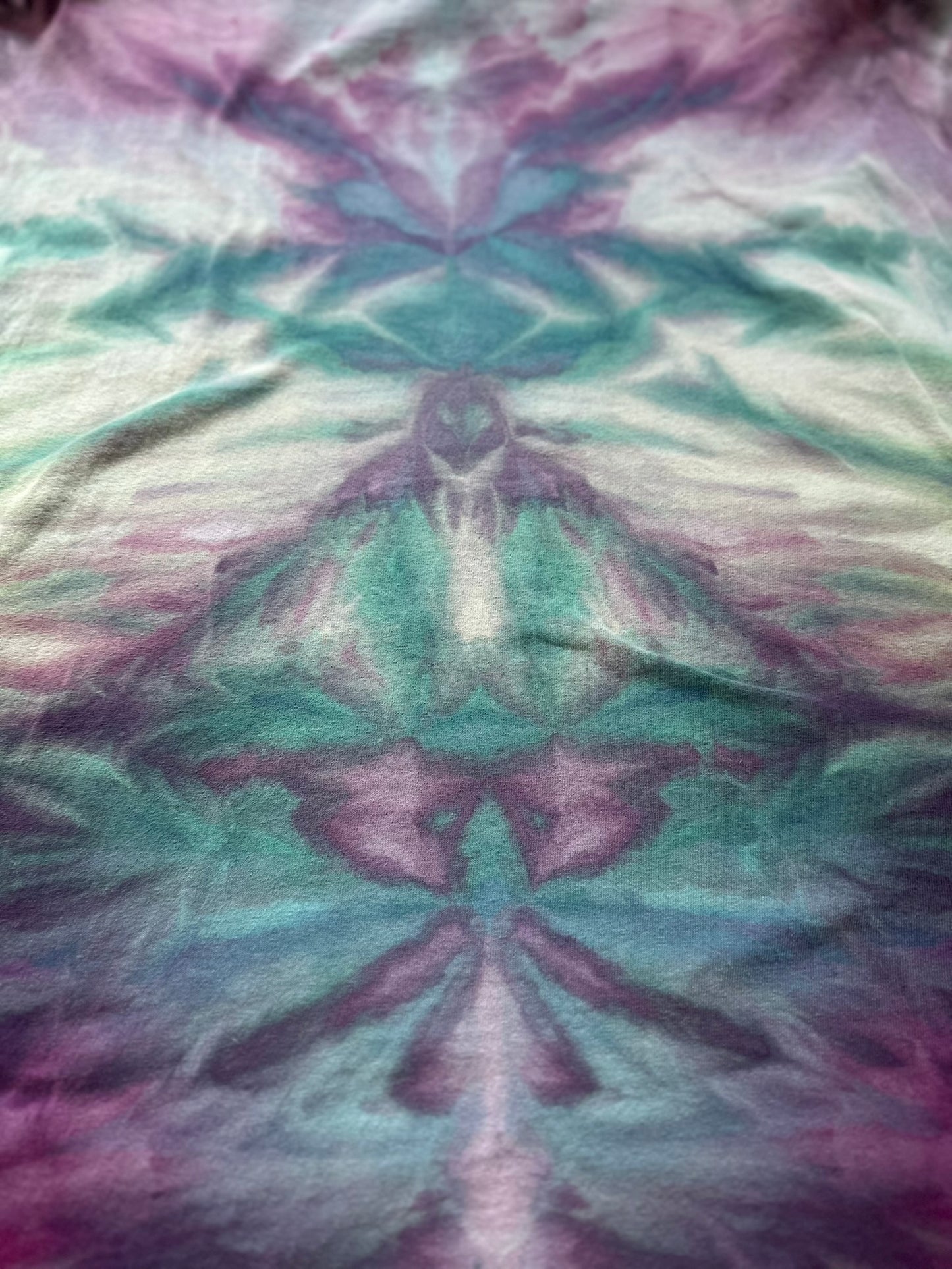 Adult 2Xl- Handcrafted Ice-Dyed T-Shirt