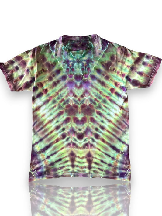 Adult Medium-Handcrafted Ice-Dyed T-Shirt