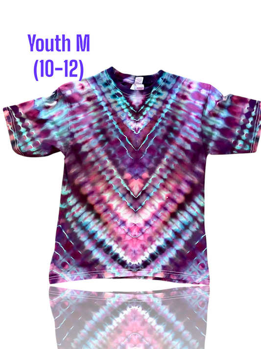 Youth Size Medium Handcrafted Ice Dye