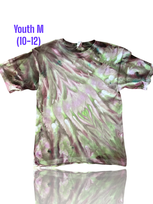 Youth Size Medium Handcrafted Ice Dye