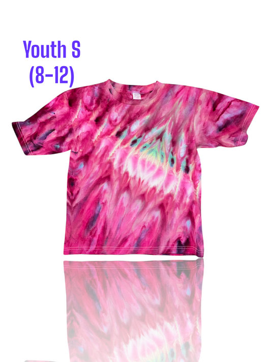 Youth Size Small Handcrafted Ice Dye