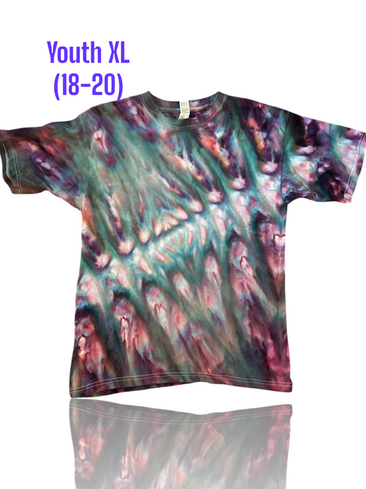 Youth Size XL Handcrafted Ice Dye