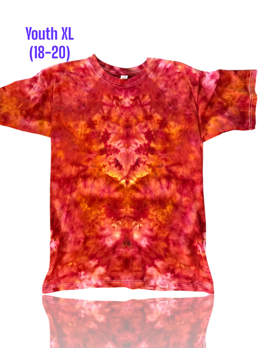 Youth Size XL Handcrafted Ice Dye