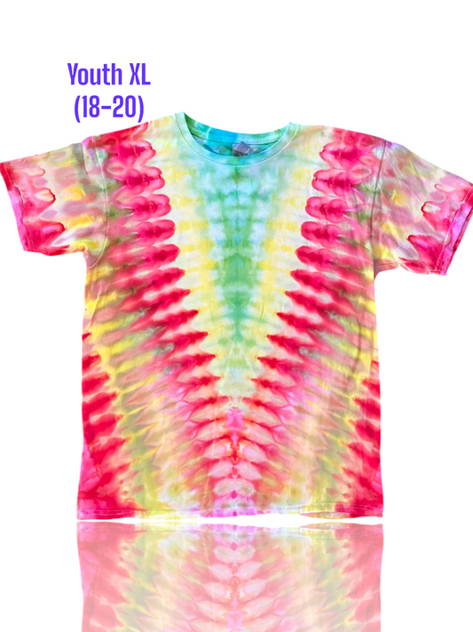 Youth Size XL Handcrafted Ice Dye
